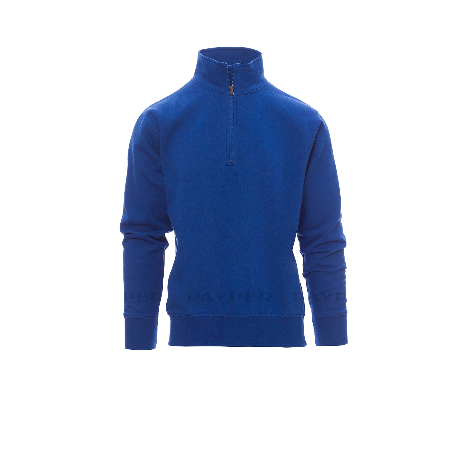 Sweat-shirt à demi-fermeture