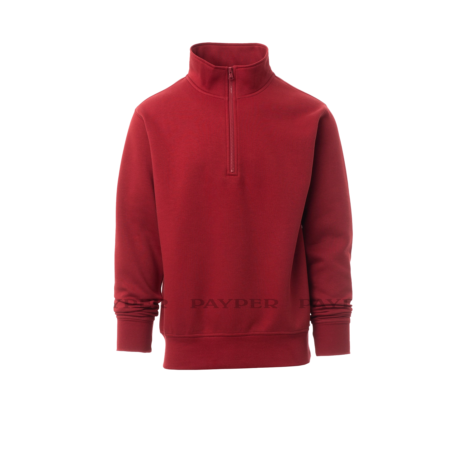 Sweat-shirt à demi-fermeture