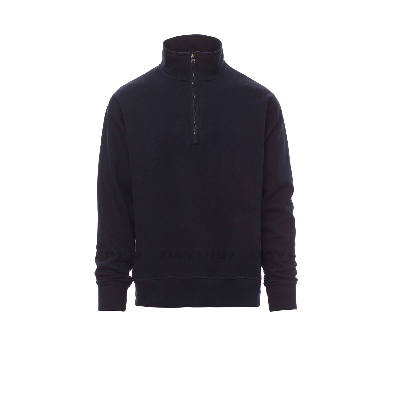 Sweat-shirt à demi-fermeture