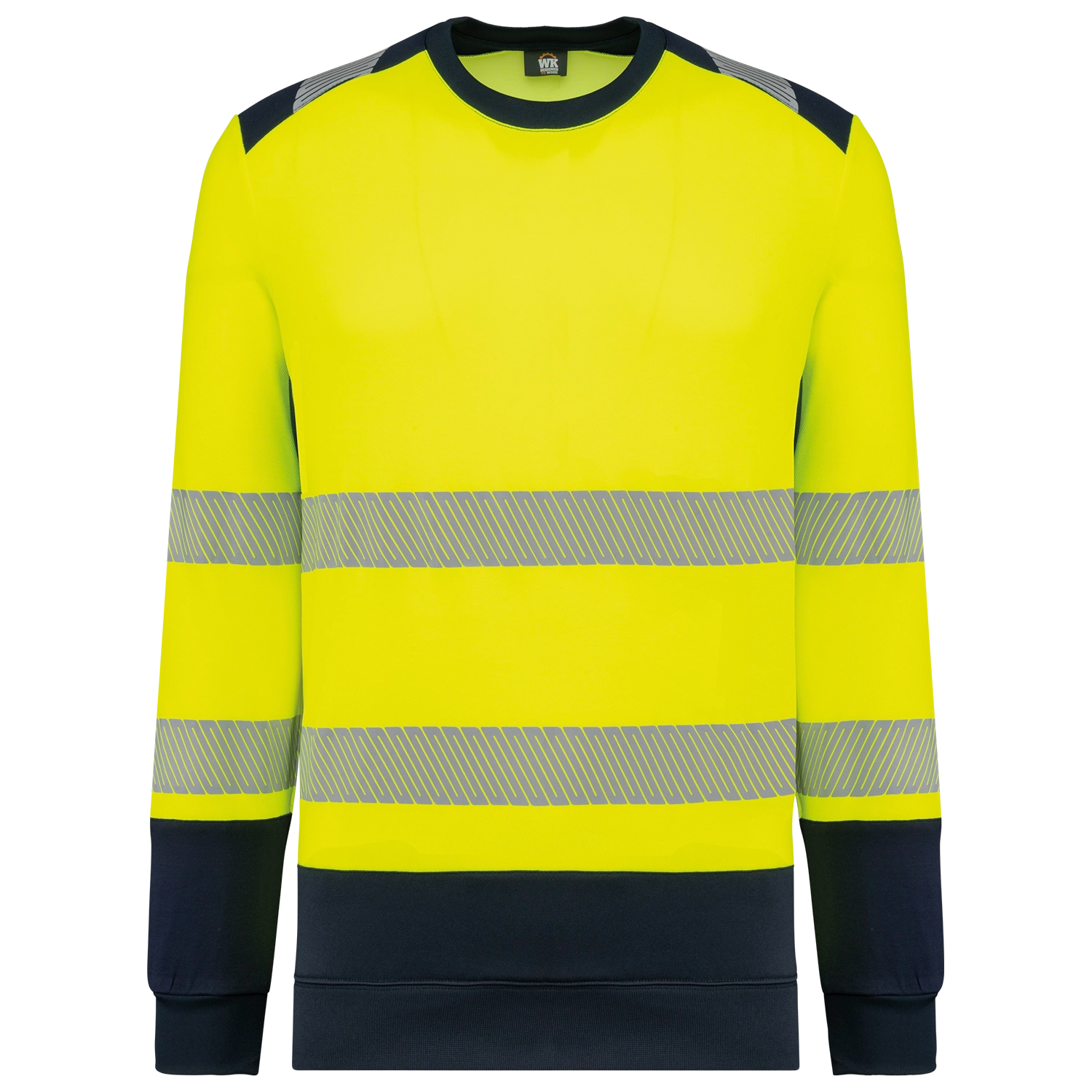 Sweat-shirt de sécurité col rond unisexe