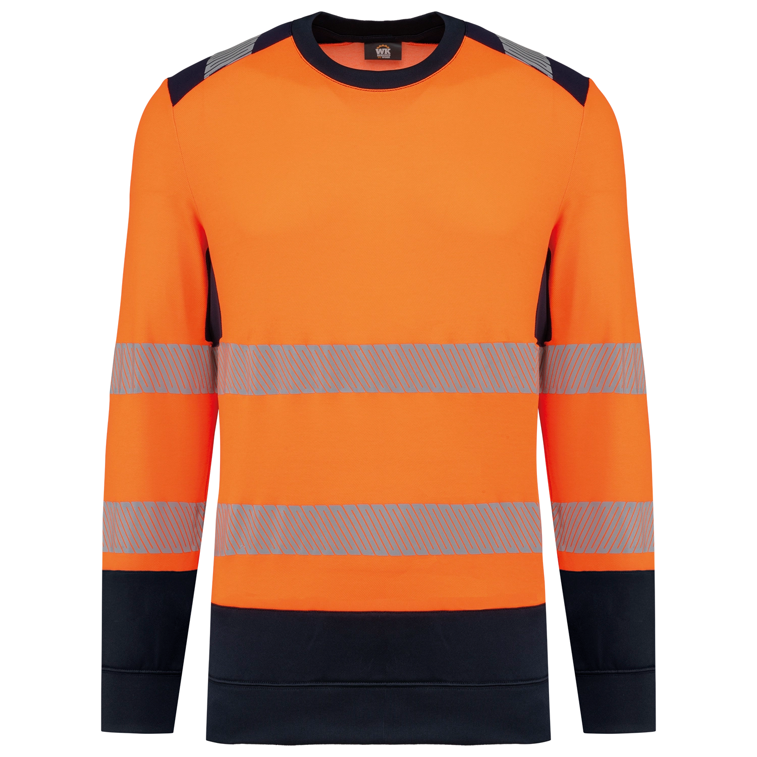 Sweat-shirt de sécurité col rond unisexe