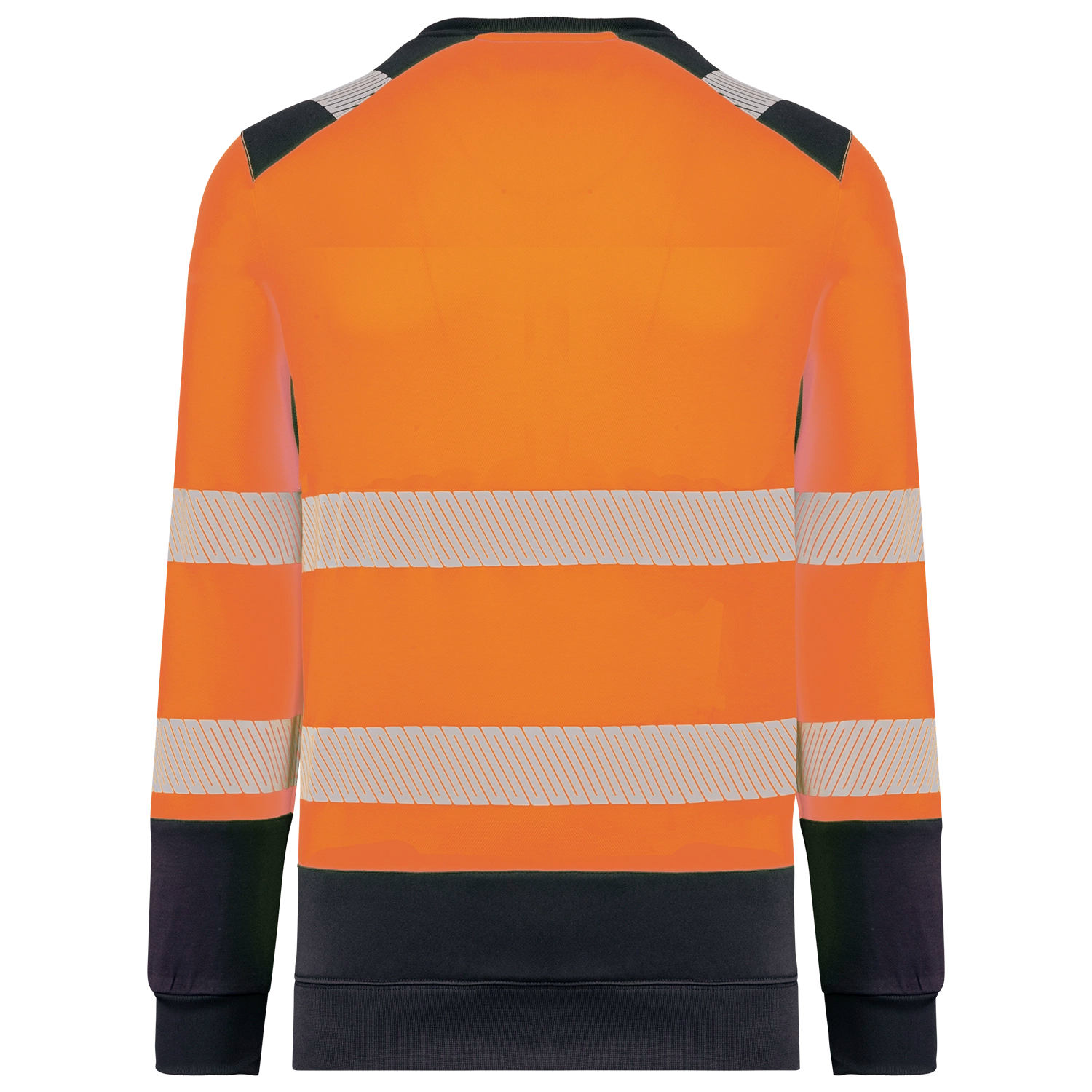 Sweat-shirt de sécurité col rond unisexe