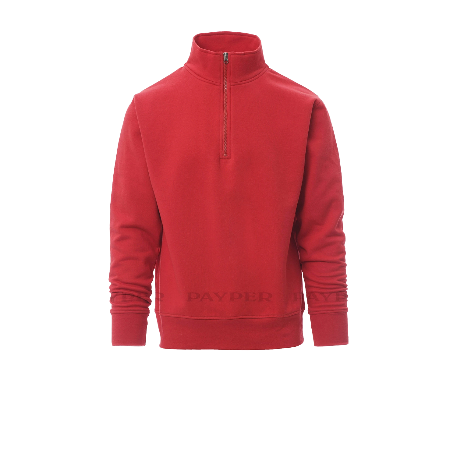 Sweat-shirt à demi-fermeture
