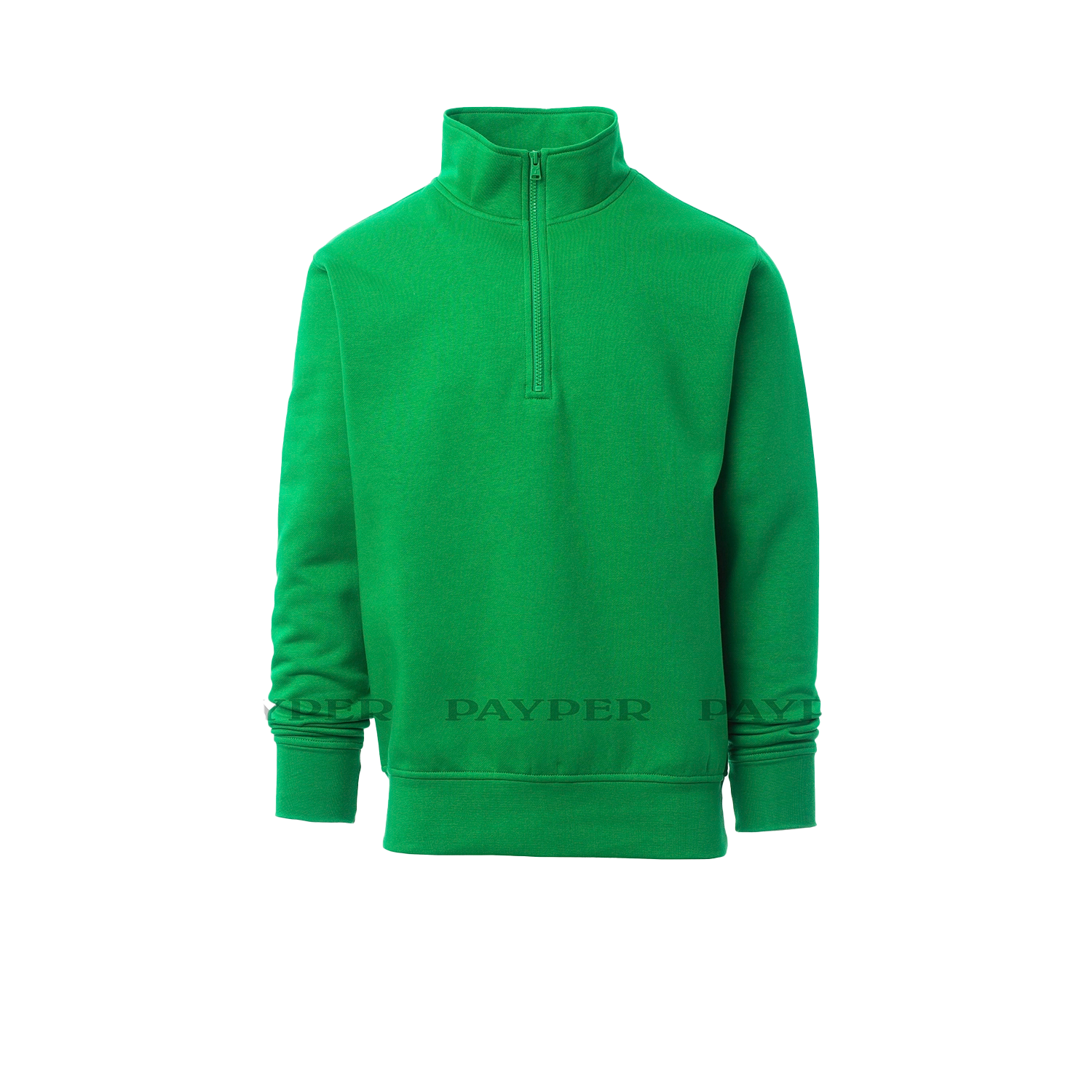Sweat-shirt à demi-fermeture