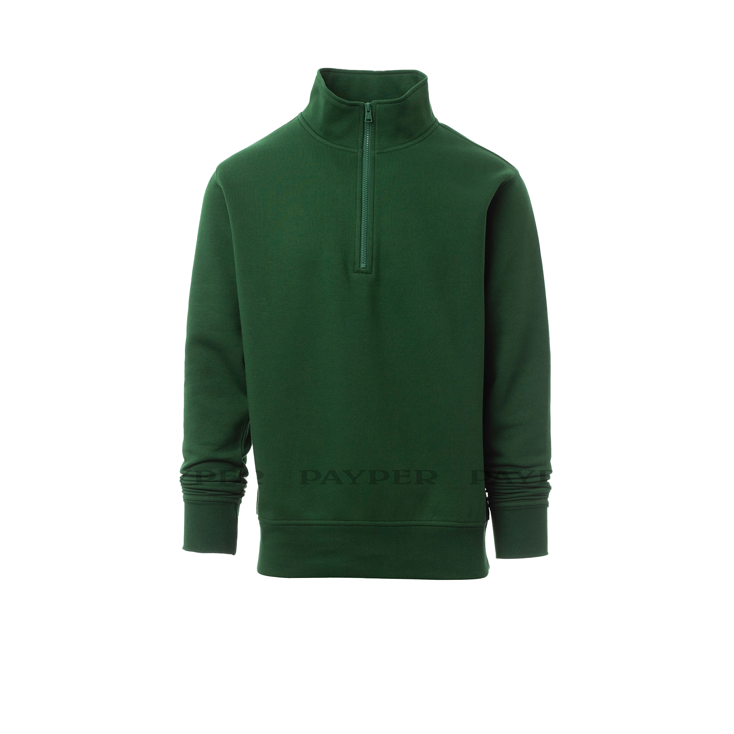 Sweat-shirt à demi-fermeture