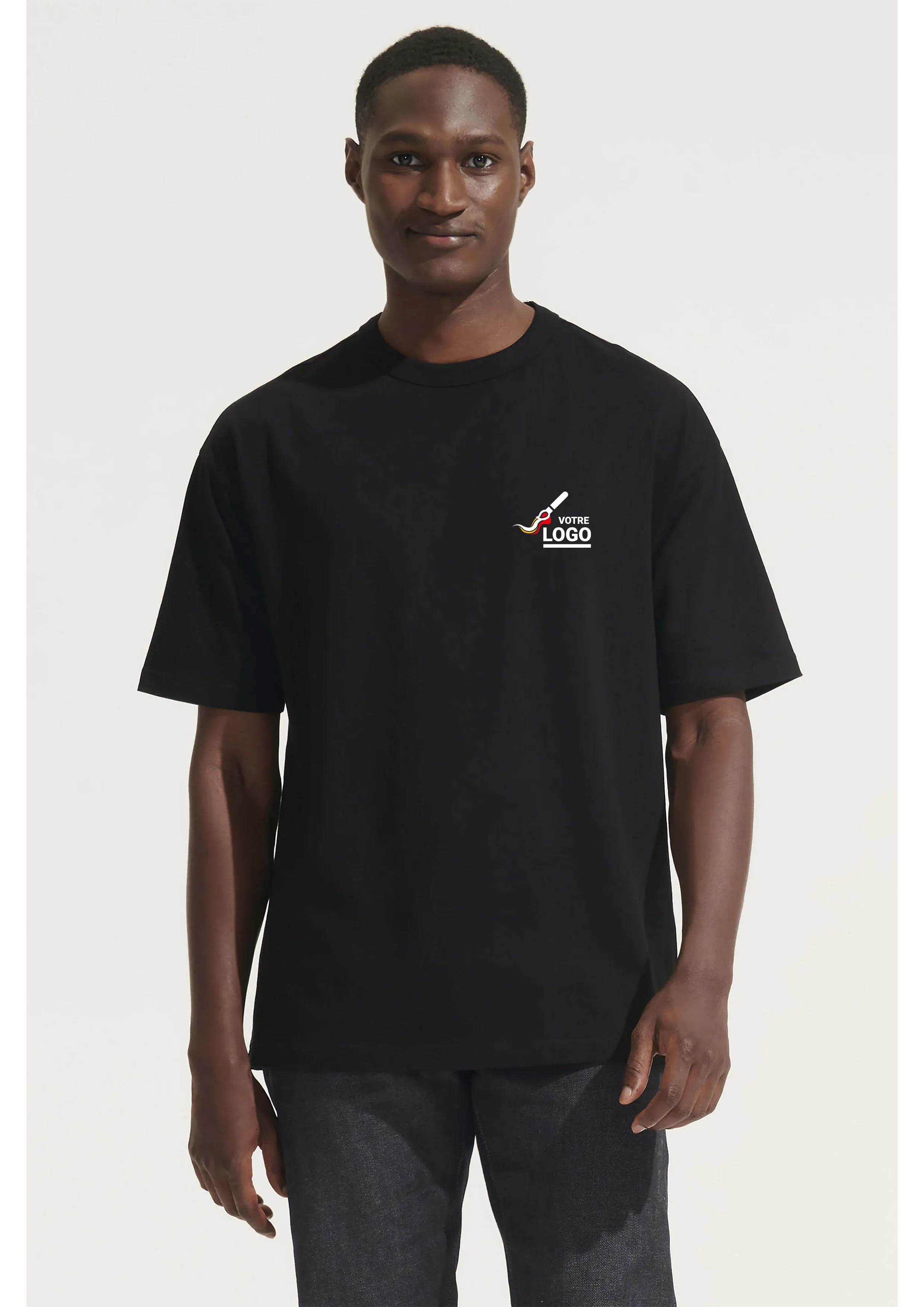 T-shirt Premium oversize personnalisé homme
