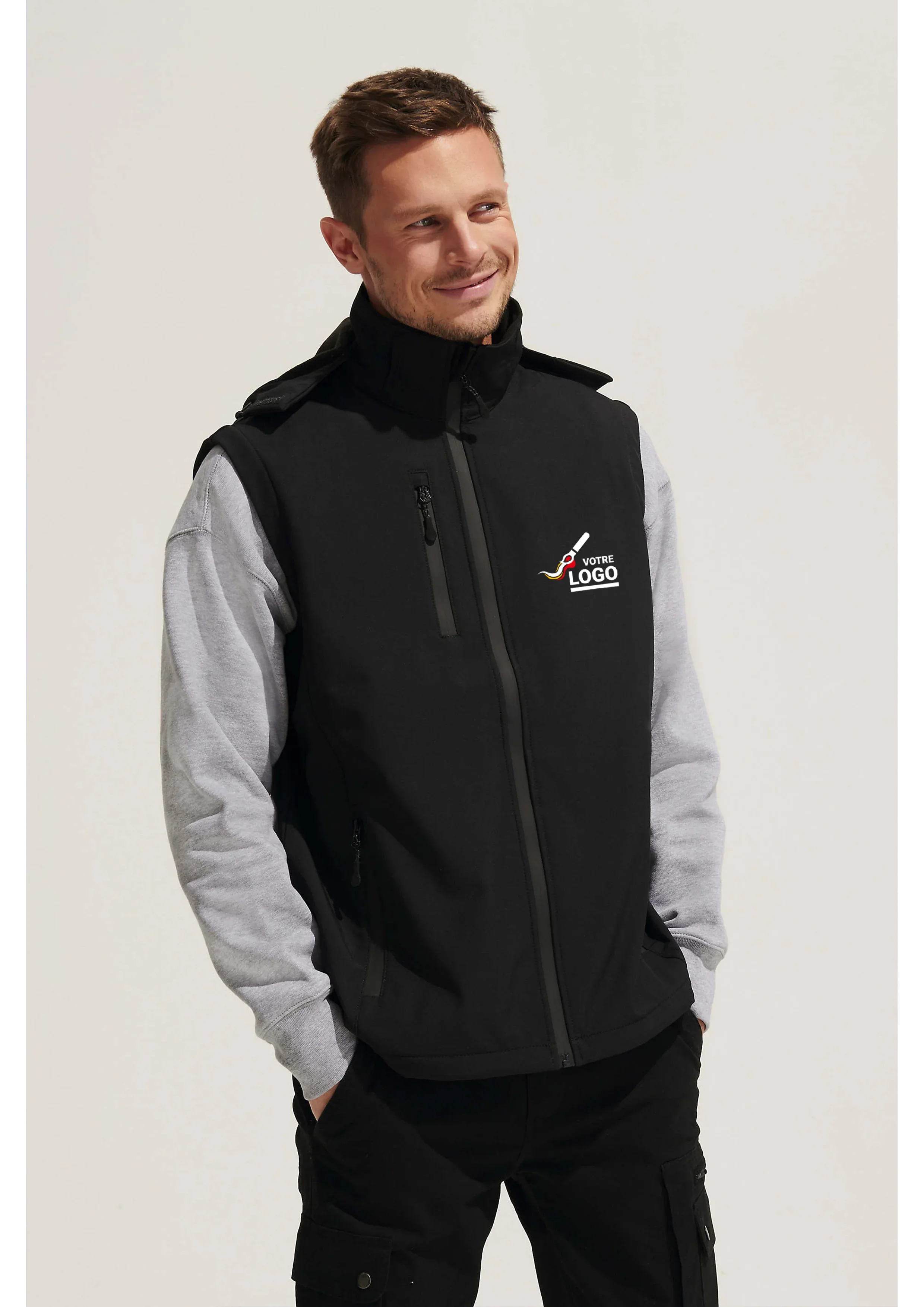 Veste softshell Premium 3 en 1 personnalisable