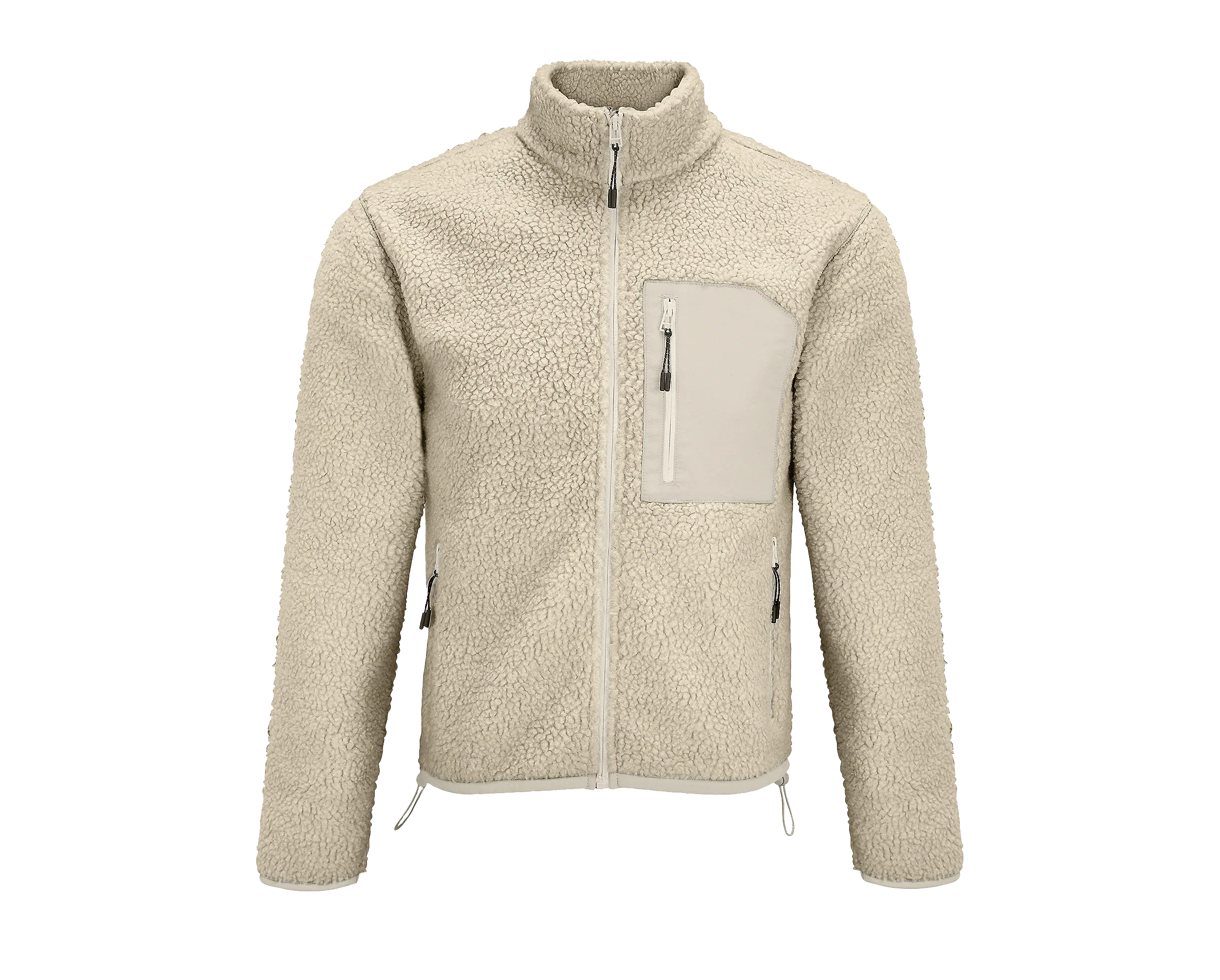 Veste polaire Premium Sherpa zippée personnalisable