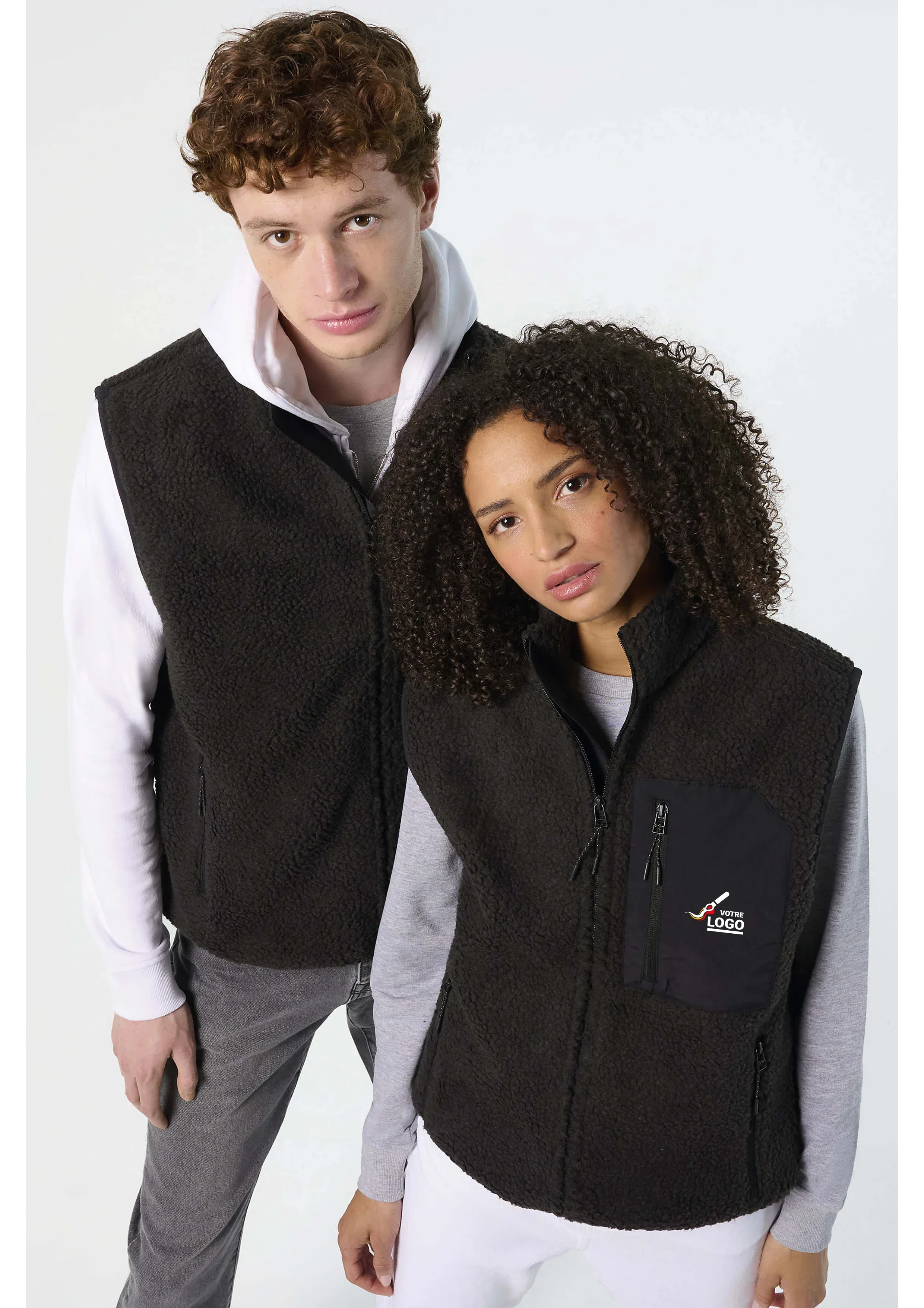 Veste polaire Standard sans manches personnalisable