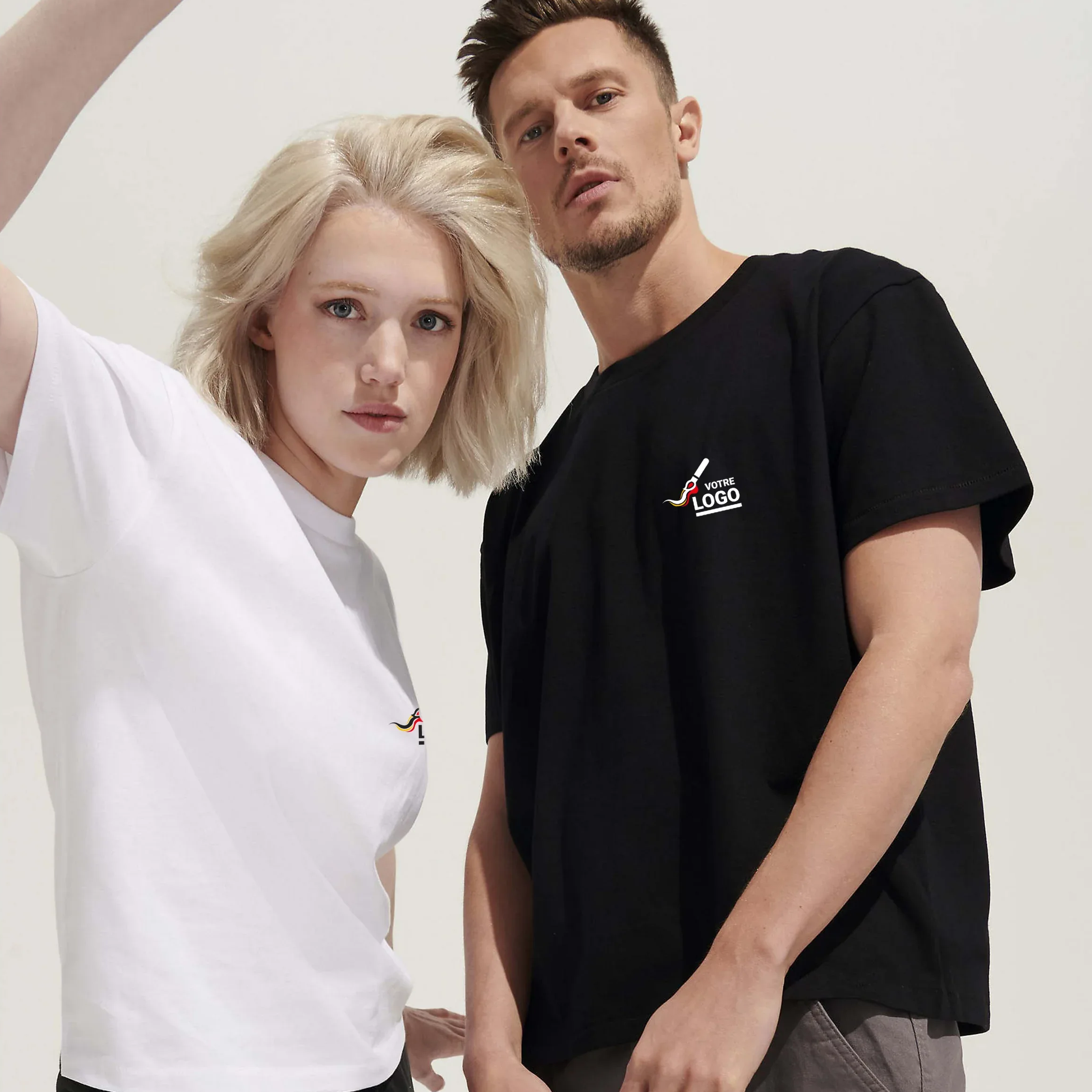 T-shirt Premium oversize unisexe personnalisé