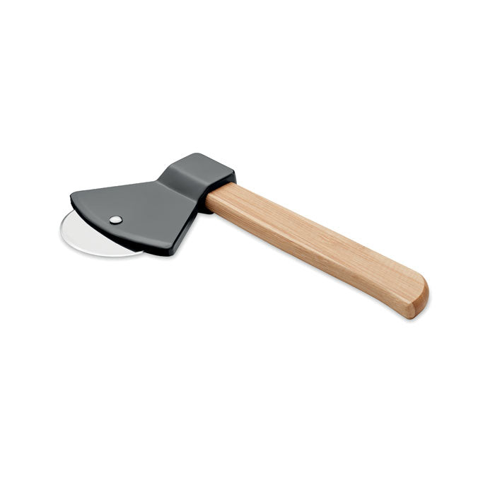 Coupe-pizza hache bambou personnalisé