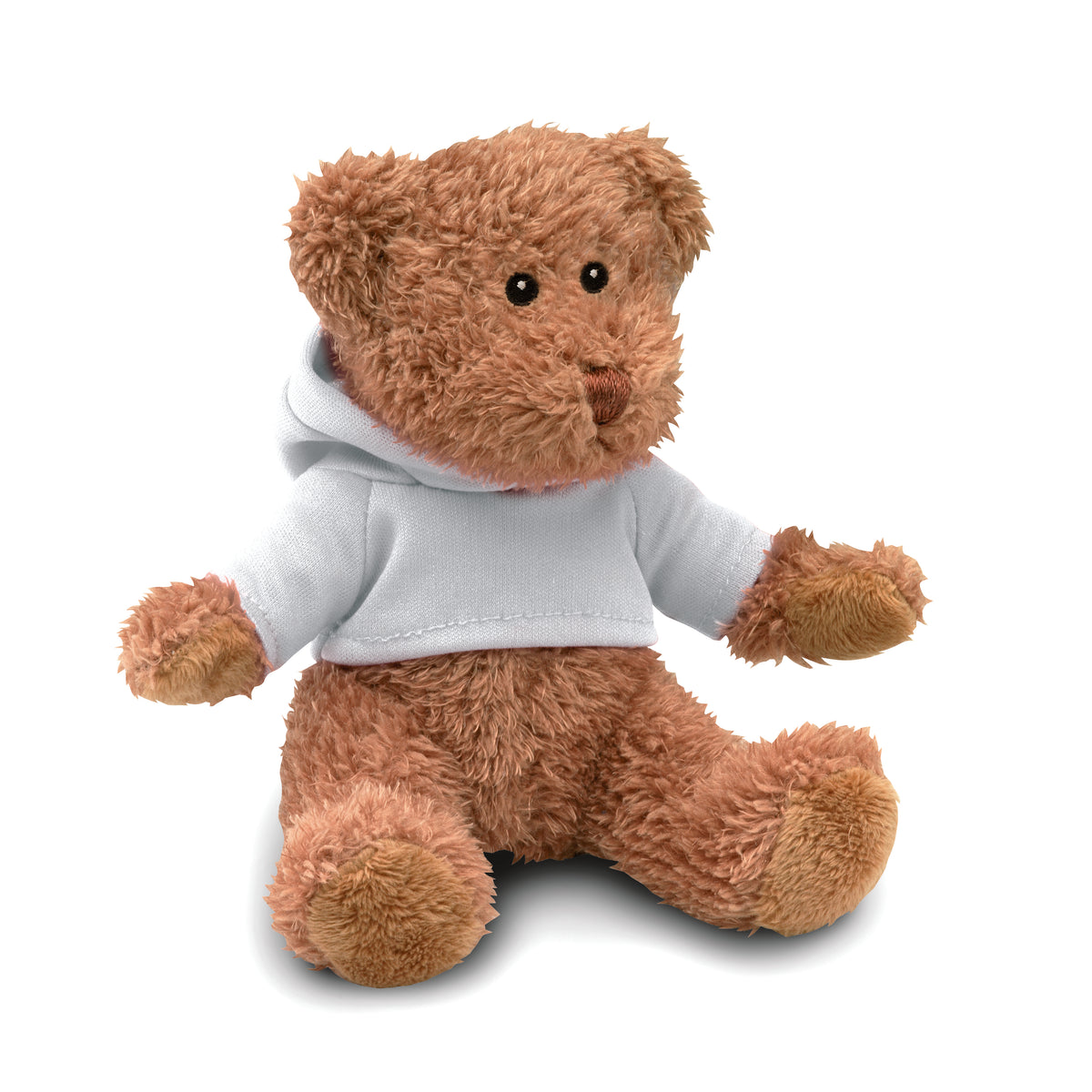 Ours en peluche avec t-shirt personnalisé, Blanc