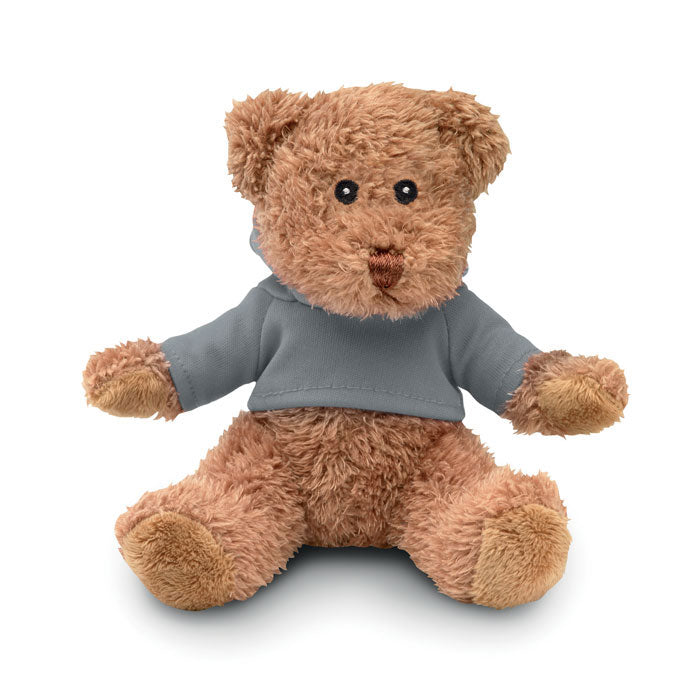 Ours en peluche avec t-shirt personnalisé, Gris