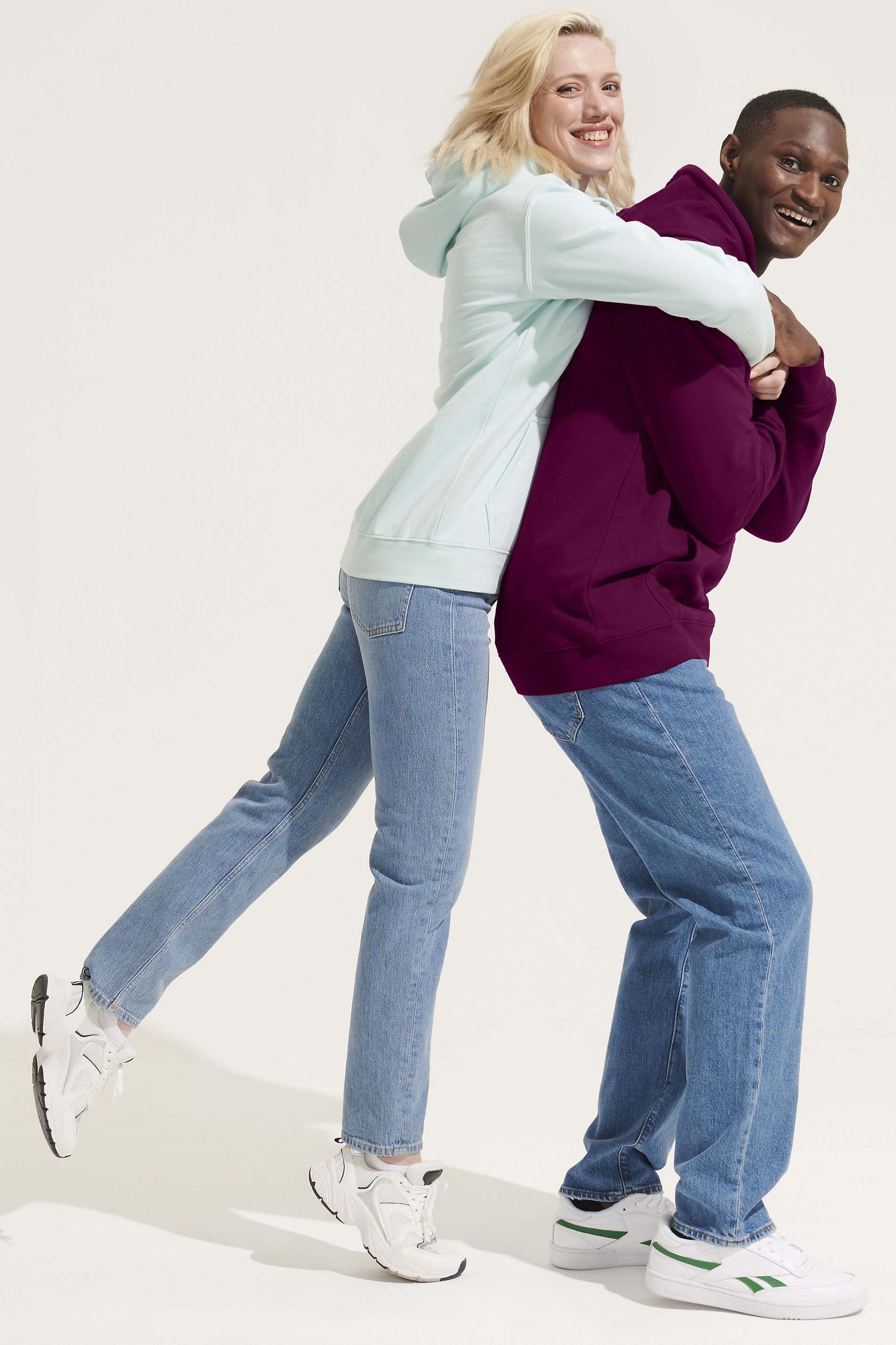 Sweat à capuche Éco personnalisé unisexe