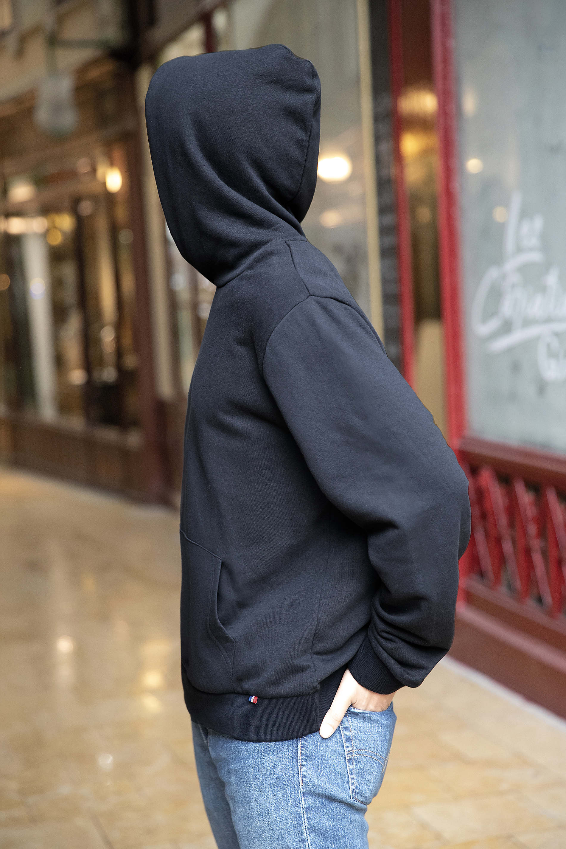 Sweat à capuche Made In France personnalisé