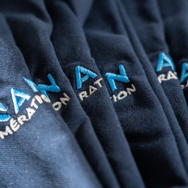 Polos et casquettes brodés pour Dinan Agglomération