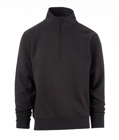 Sweat-shirt à demi-fermeture