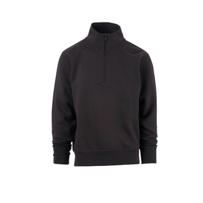 Sweat-shirt à demi-fermeture
