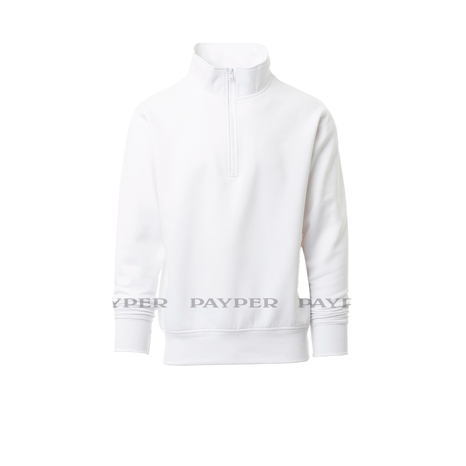 Sweat-shirt à demi-fermeture