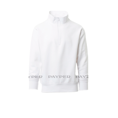 Sweat-shirt à demi-fermeture