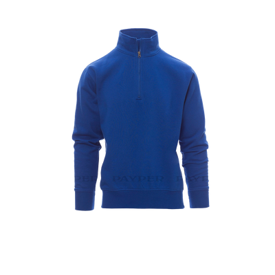 Sweat-shirt à demi-fermeture