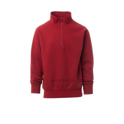 Sweat-shirt à demi-fermeture