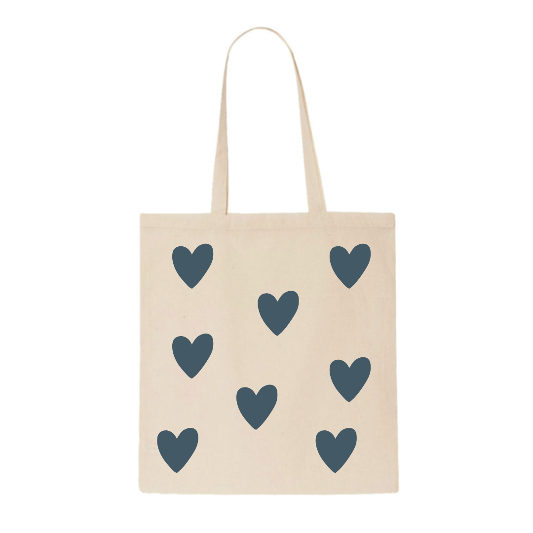 Tote bag - hearts