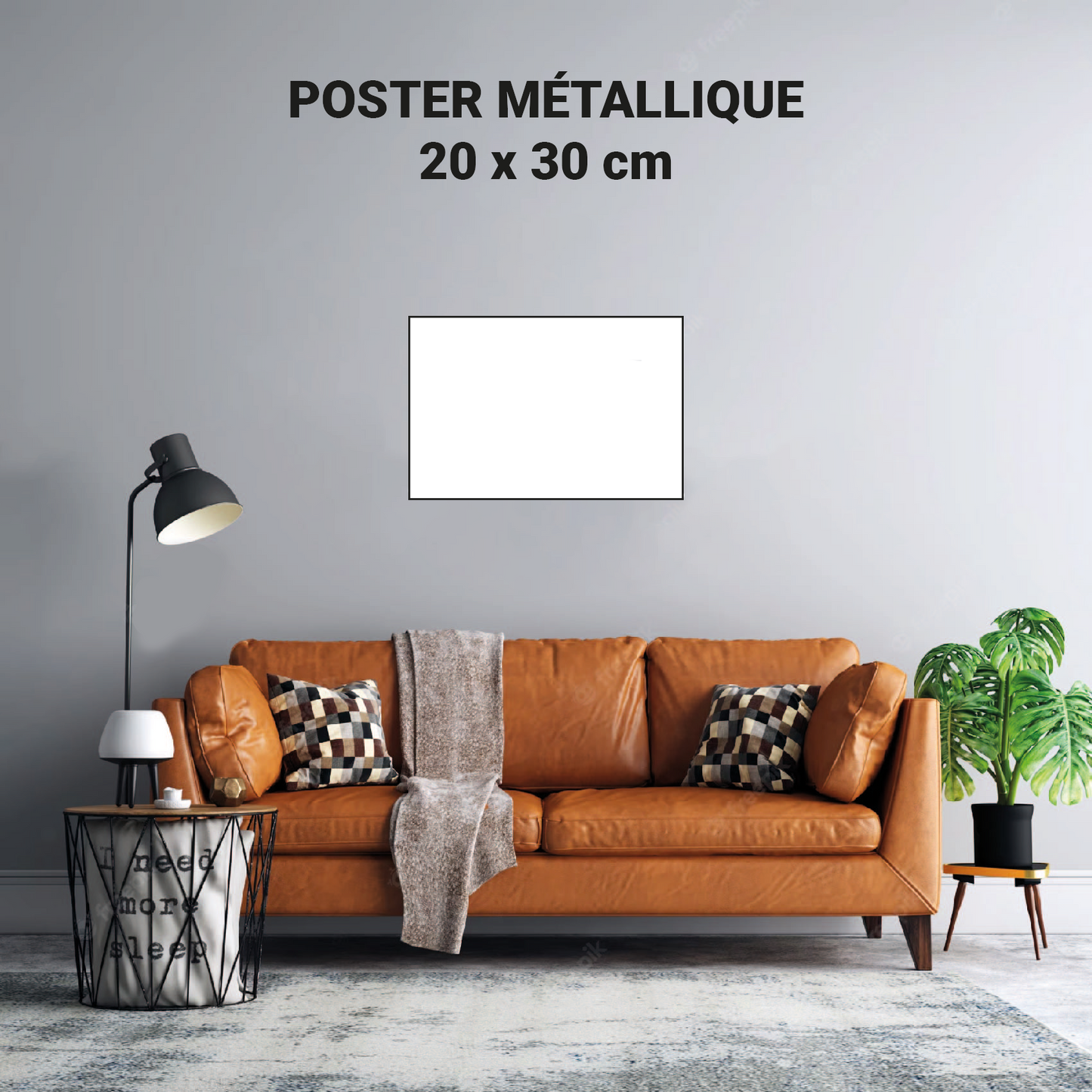 Metallic Poster