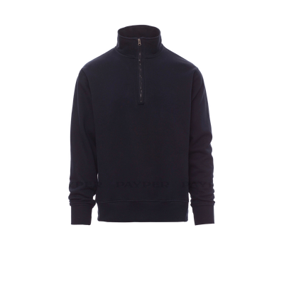 Sweat-shirt à demi-fermeture
