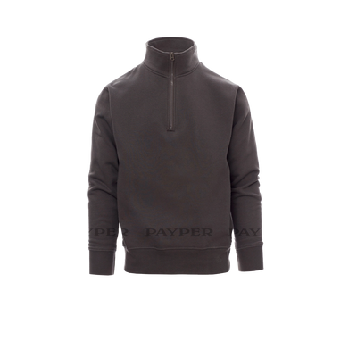 Sweat-shirt à demi-fermeture