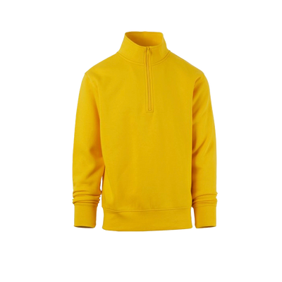 Sweat-shirt à demi-fermeture