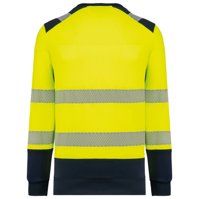 Sweat-shirt de sécurité col rond unisexe