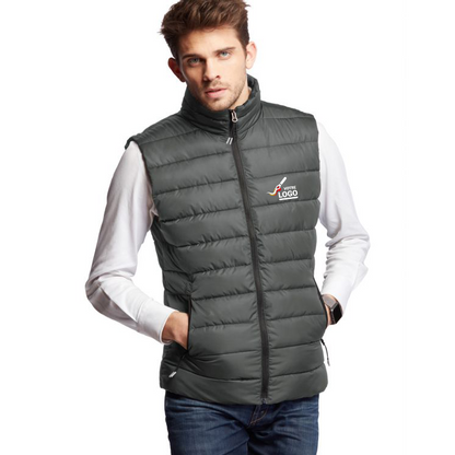 Sleeveless down jacket