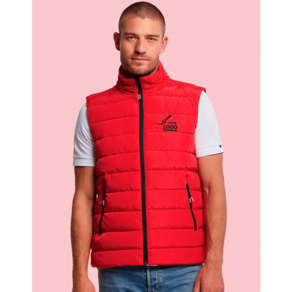 Sleeveless down jacket