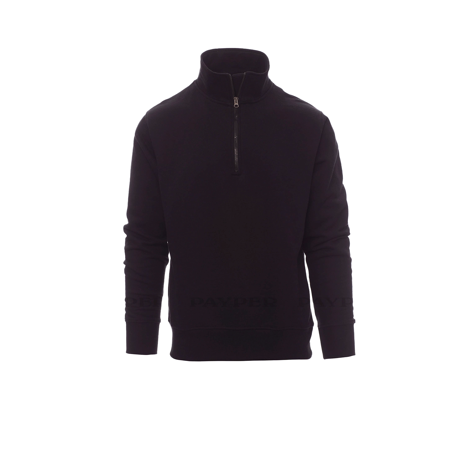 Sweat-shirt à demi-fermeture