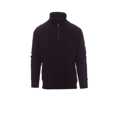 Sweat-shirt à demi-fermeture