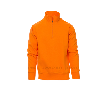 Sweat-shirt à demi-fermeture