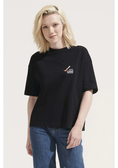T-shirt Premium oversize personnalisé femme