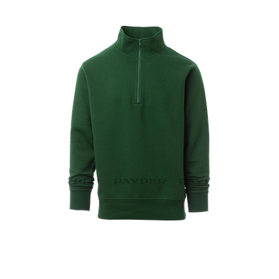 Sweat-shirt à demi-fermeture