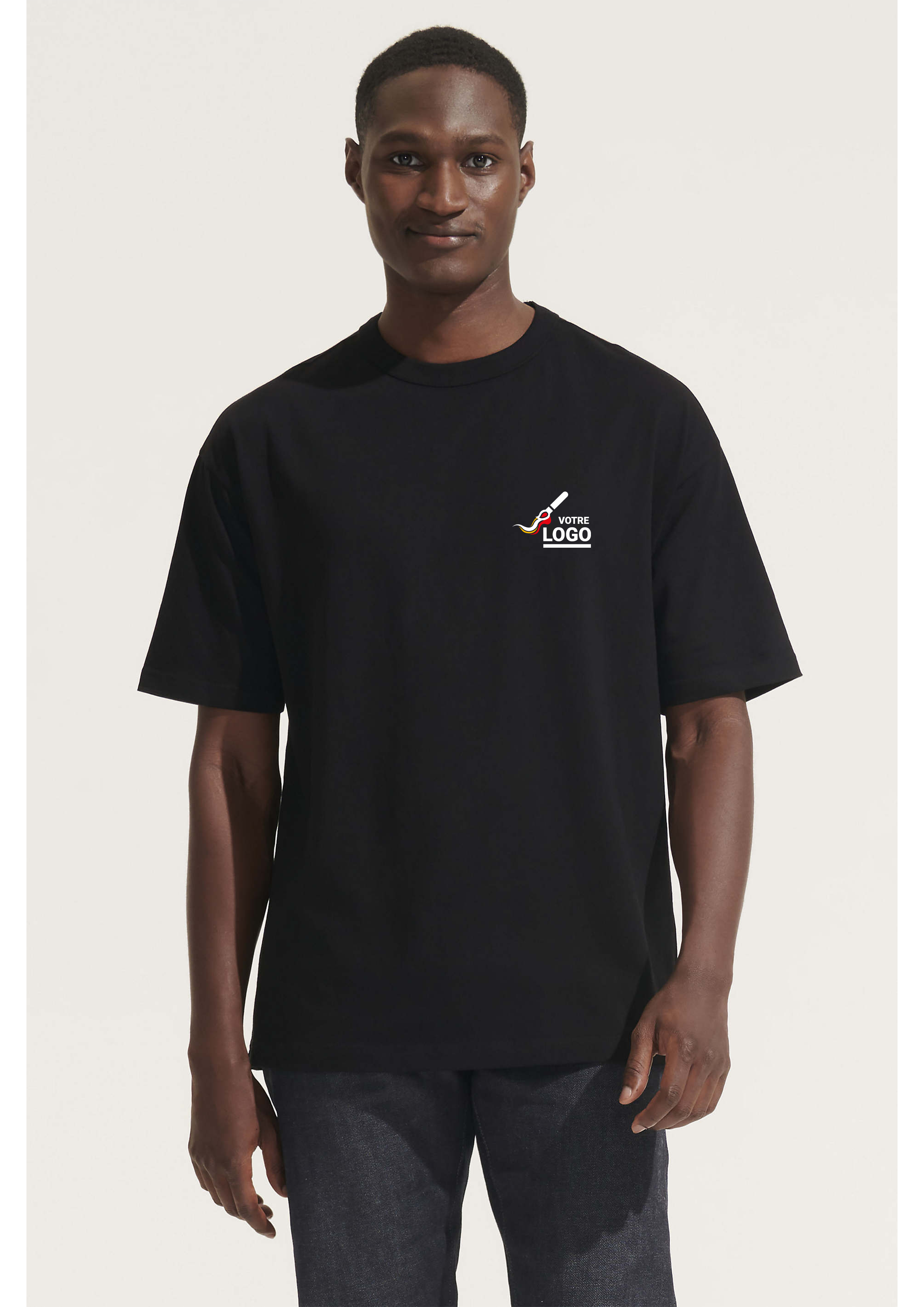 T-shirt SOL'S BOXY HOMME