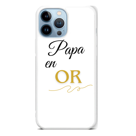 Coque de téléphone - Papa en or