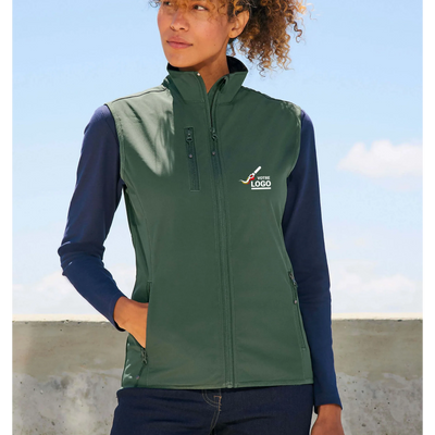 Veste softshell Standard sans manches personnalisée femme