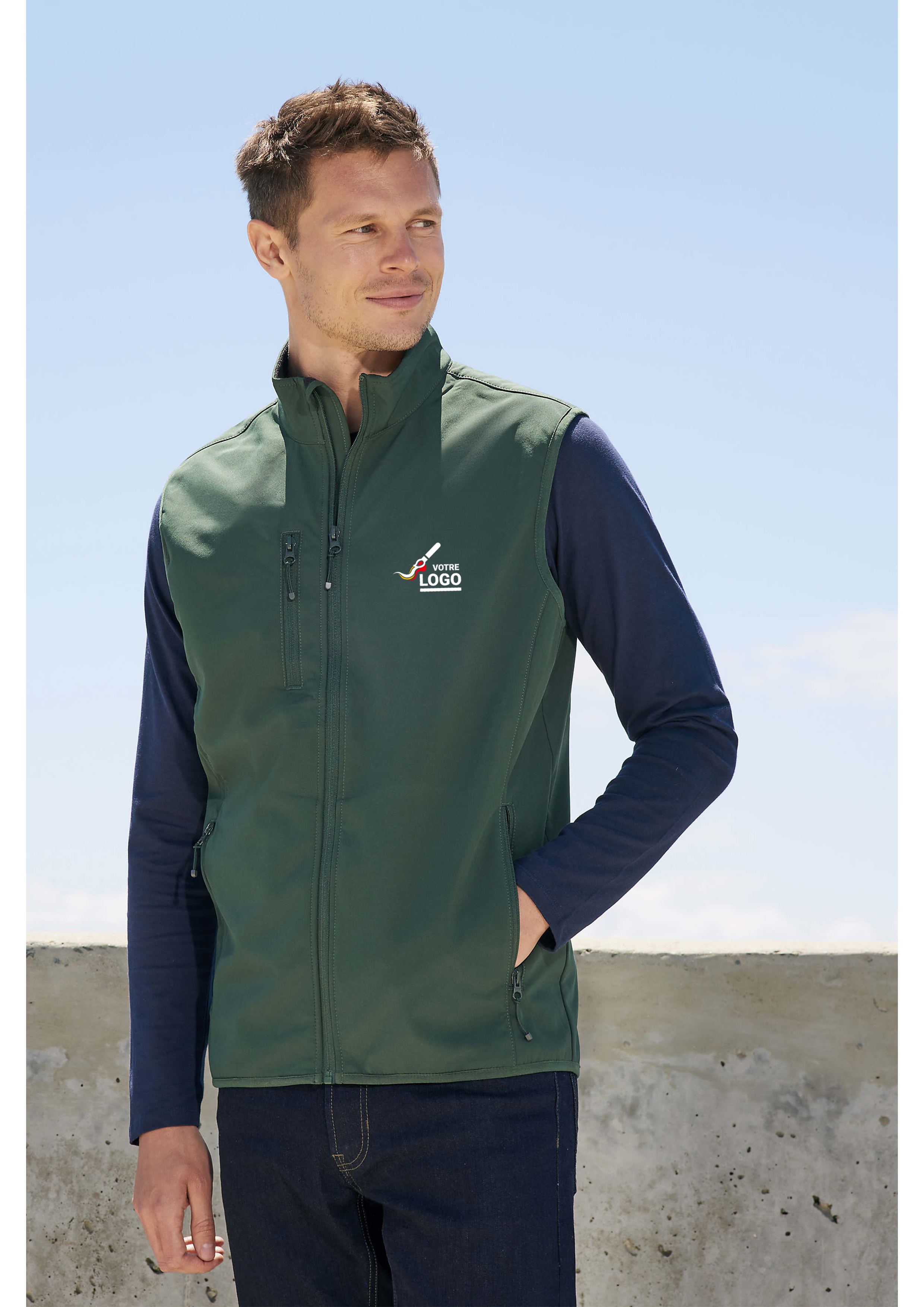 Softshell SOL'S FALCON BW HOMME