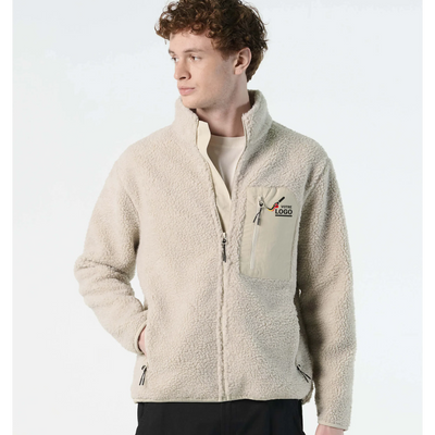 Veste polaire Premium Sherpa zippée personnalisable