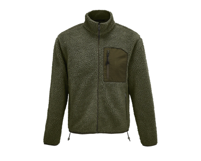 Veste polaire Premium Sherpa zippée personnalisable