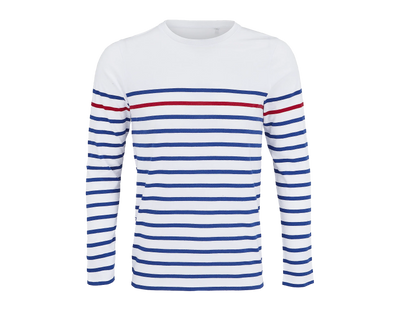 T-shirt Premium marinière personnalisé femme