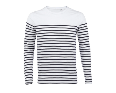 T-shirt Premium marinière personnalisé femme