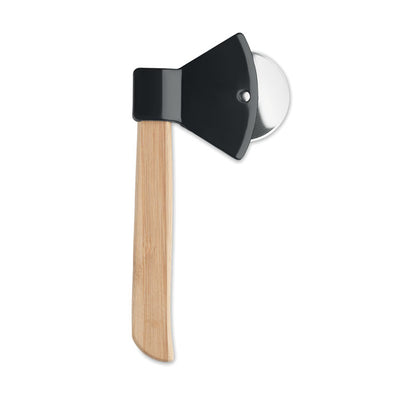 Coupe-pizza hache bambou personnalisé