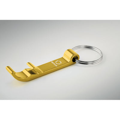 Porte-clés décapsuleur aluminium personnalisé