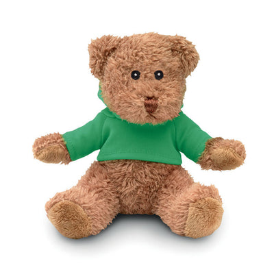 Ours en peluche avec t-shirt personnalisé, Vert